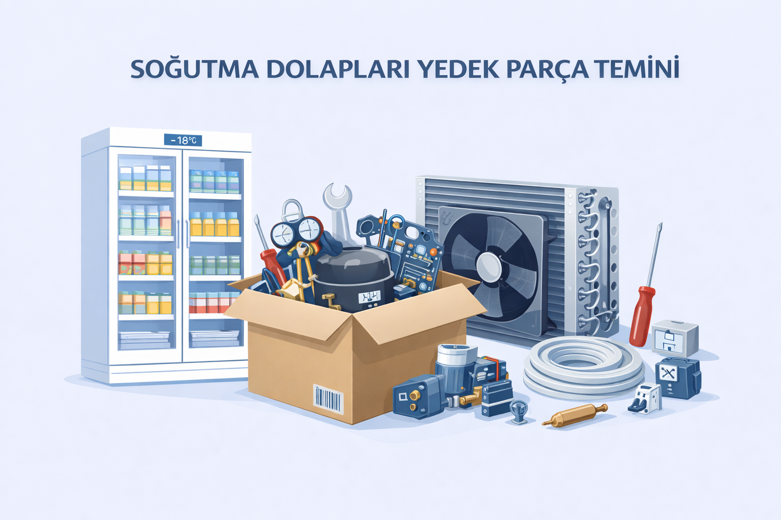SOĞUTMA DOLAPLARI YEDEK PARÇA TEMİNİ